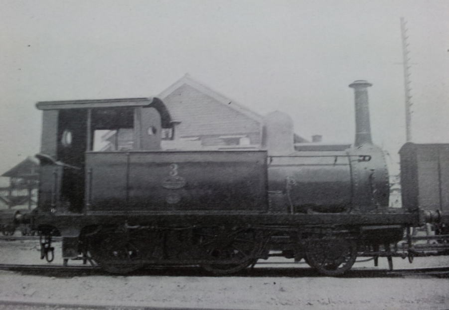 型式１１０蒸気機関車