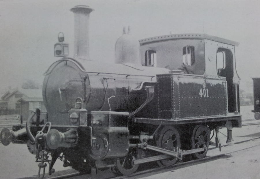 型式１０４０蒸気機関車