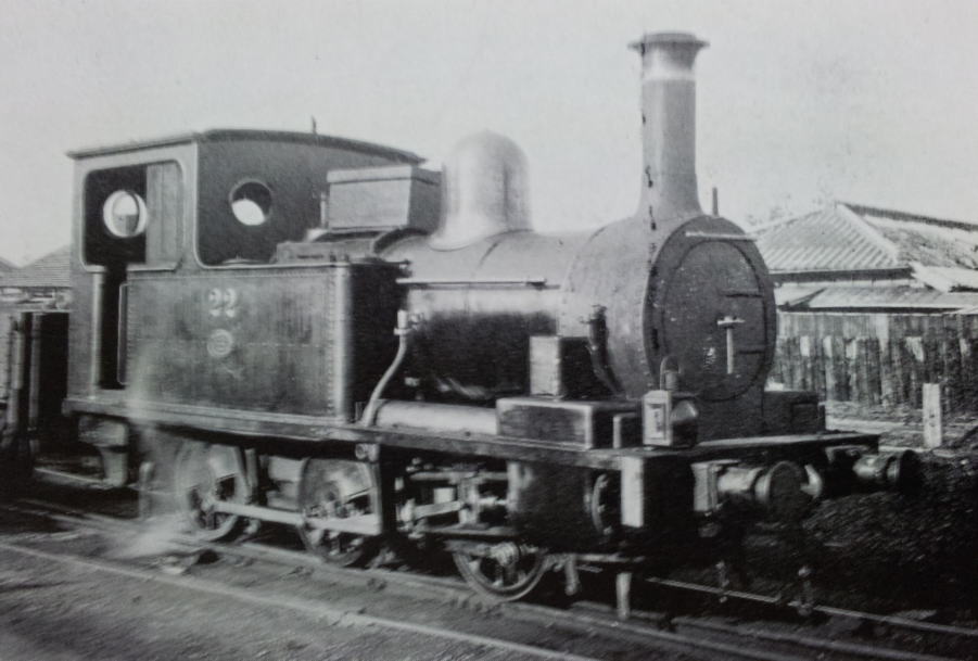型式１１００蒸気機関車
