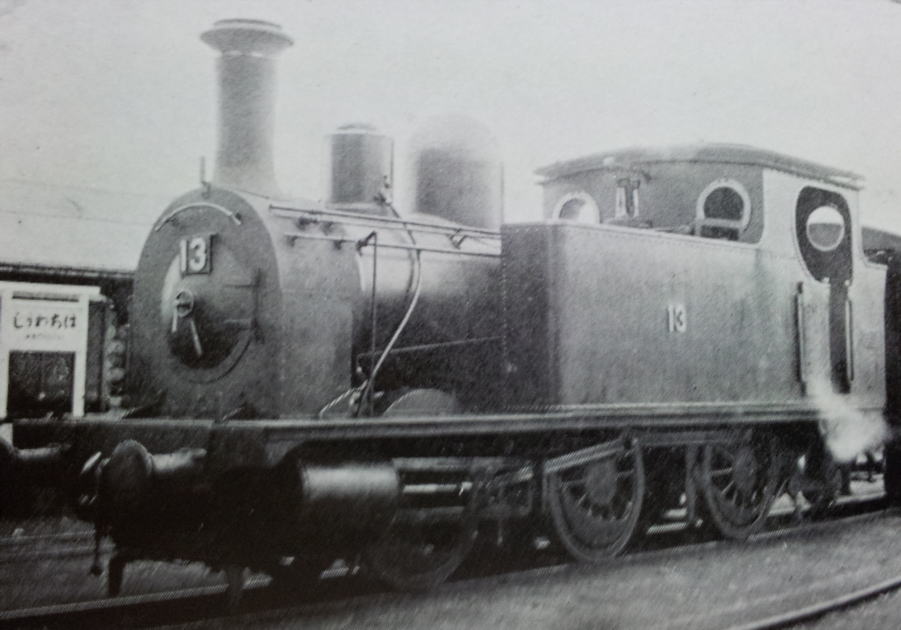 型式１５５０蒸気機関車