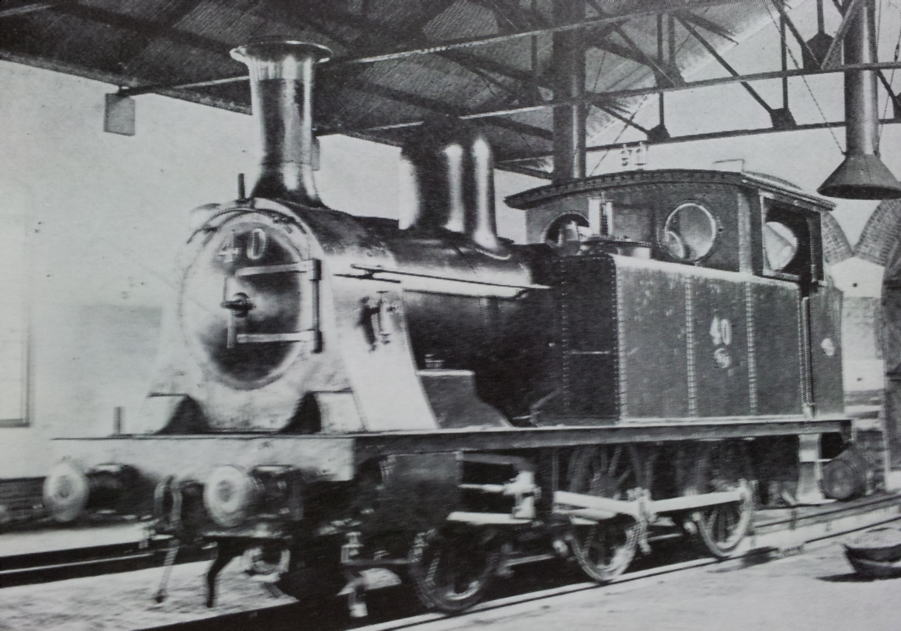 型式１８００蒸気機関車