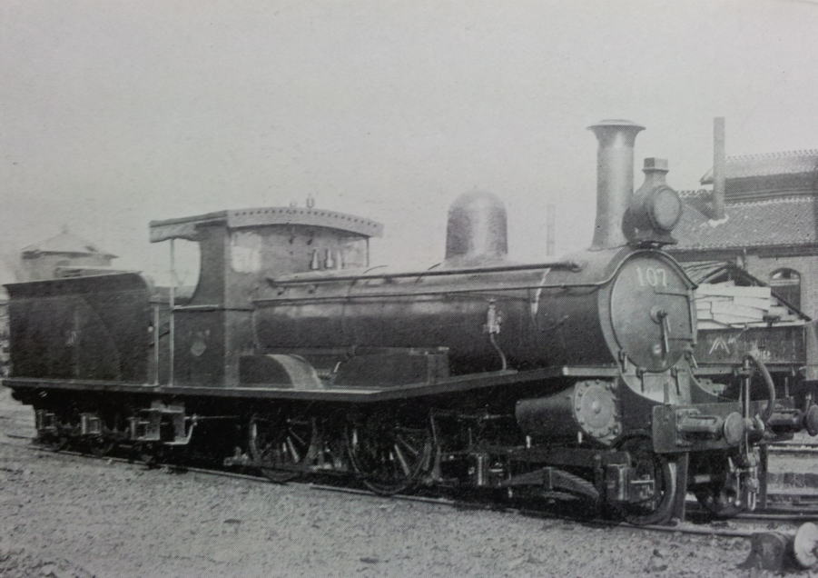 型式５４８０蒸気機関車