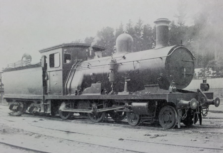 型式５８３９蒸気機関車