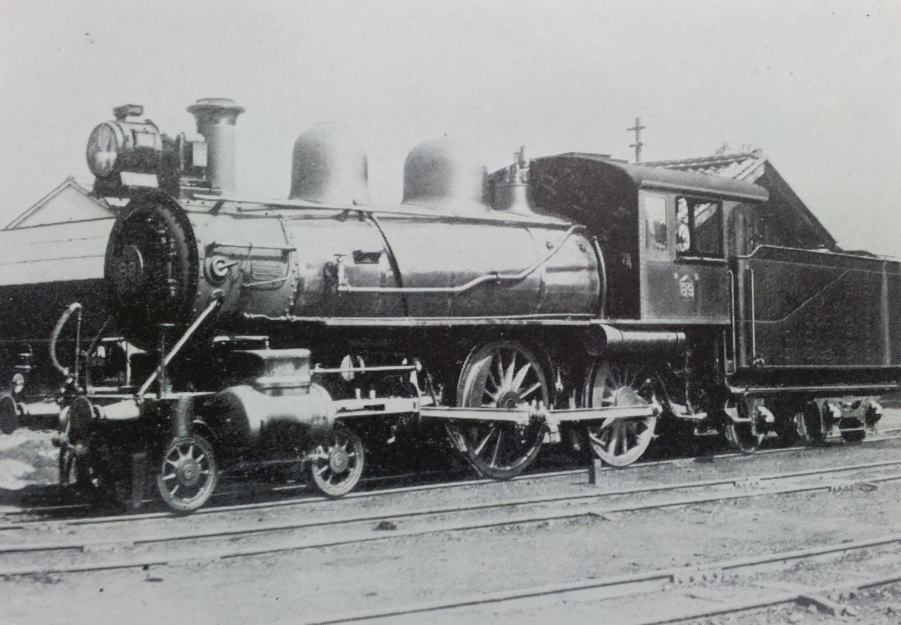 型式６１２０蒸気機関車