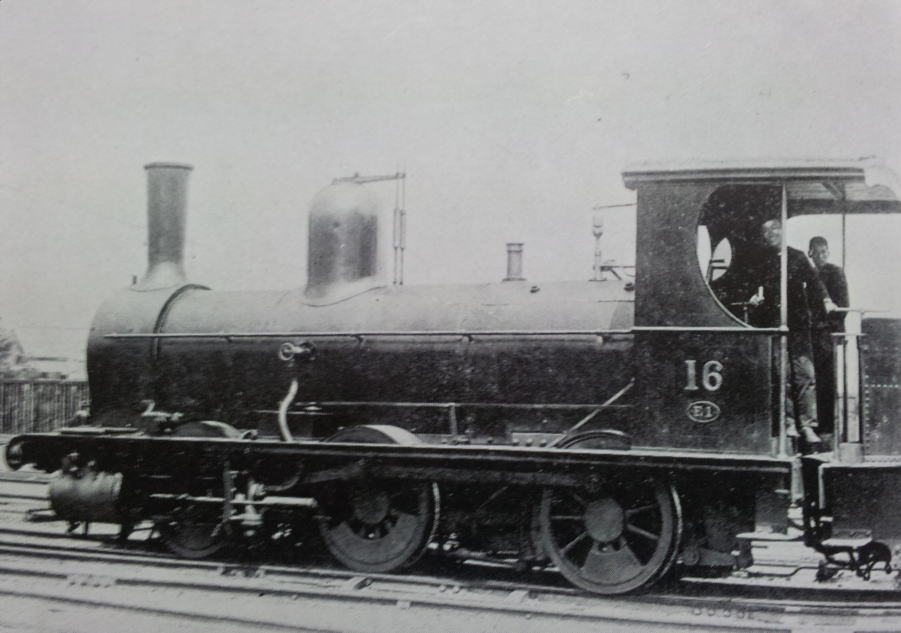 型式７０１０蒸気機関車